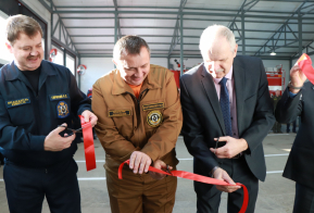 Новая ПЧ открылась в п. Хурмули Солнечного района
