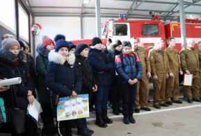 Новая ПЧ открылась в п. Хурмули Солнечного района