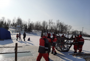 Подготовка крещенских купелей