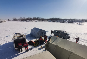 Учебные сборы краевых водолазов