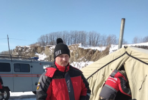 Учебные сборы краевых водолазов