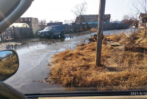 Весенние паводки в Николаевском районе