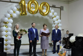 Поздравление ветерана со 100-летием