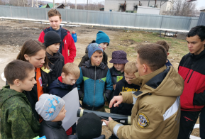 Открытие пожарной части в п. Тумнин
