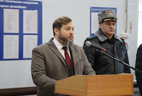 Открытие пожарной части в с. Матвеевка Хабаровского района