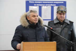 Открытие пожарной части в с. Матвеевка Хабаровского района