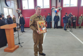 Открытие пожарной части в с. Матвеевка Хабаровского района