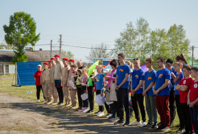 Соревнования юных пожарных